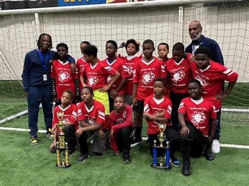 5th and 6th grade soccer team